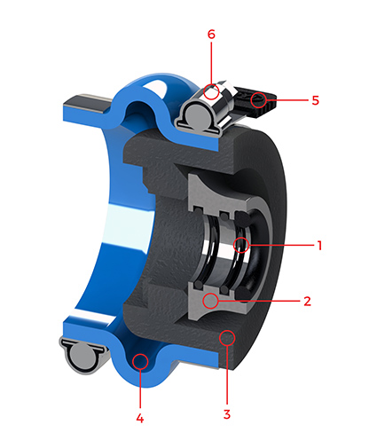 PSS Shaft Seal blowapart image