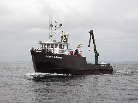 PSS Shaft Seal on fishing vessel Point Lavinia